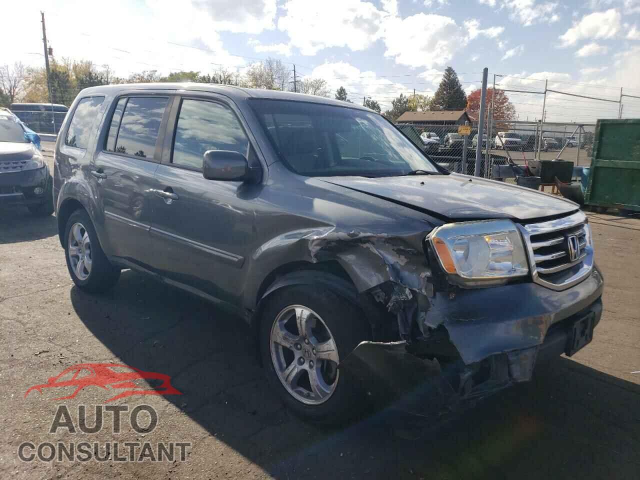 HONDA PILOT 2012 - 5FNYF4H78CB019881