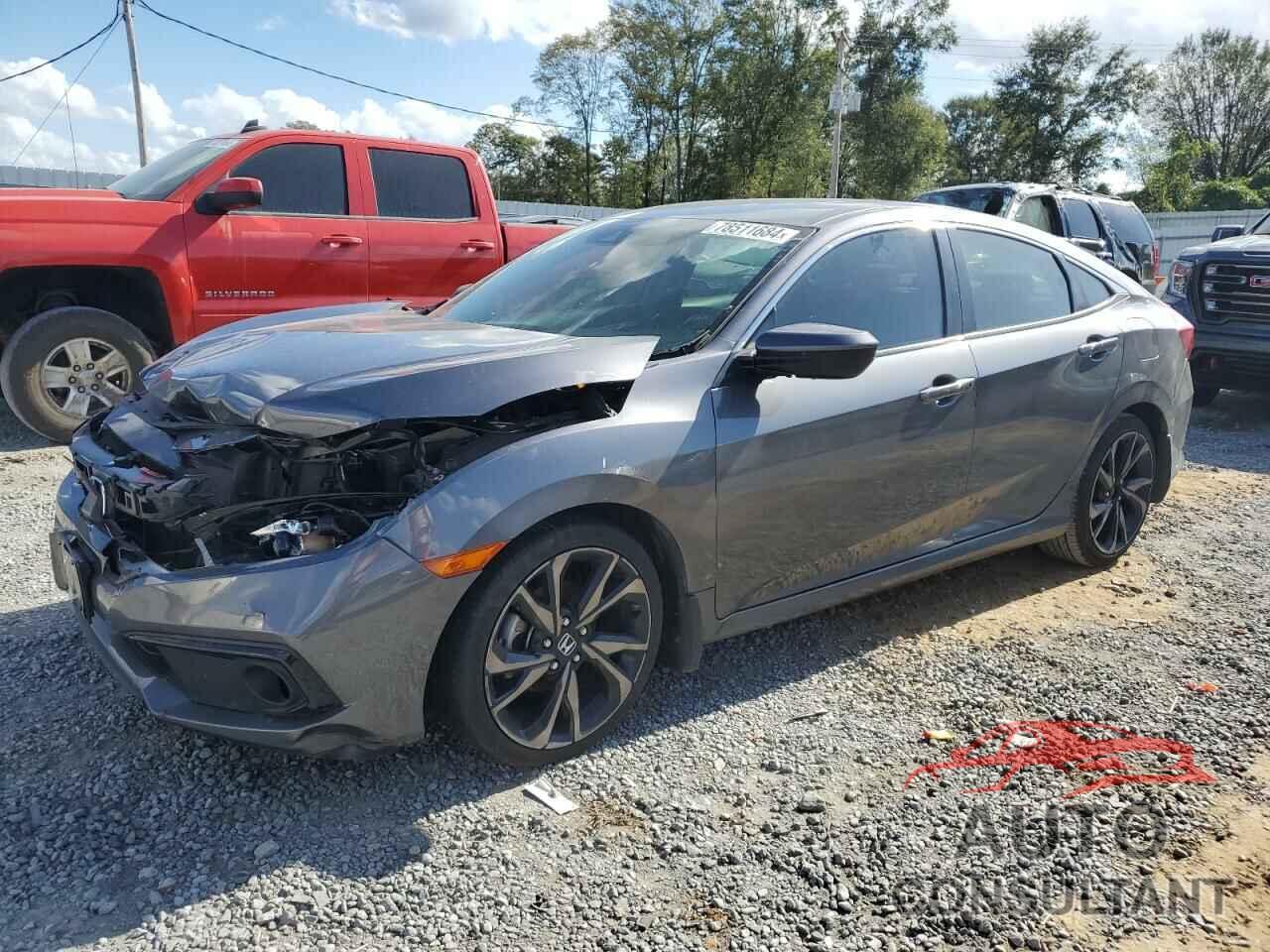 HONDA CIVIC 2019 - 2HGFC2F87KH563346