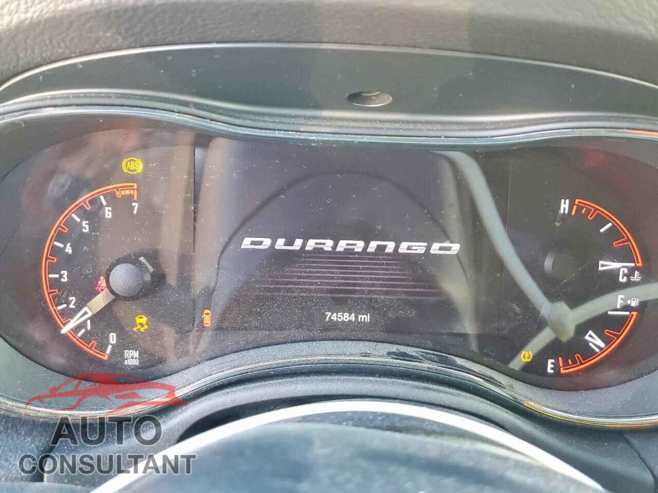 DODGE DURANGO 2019 - 1C4RDJDG1KC738514