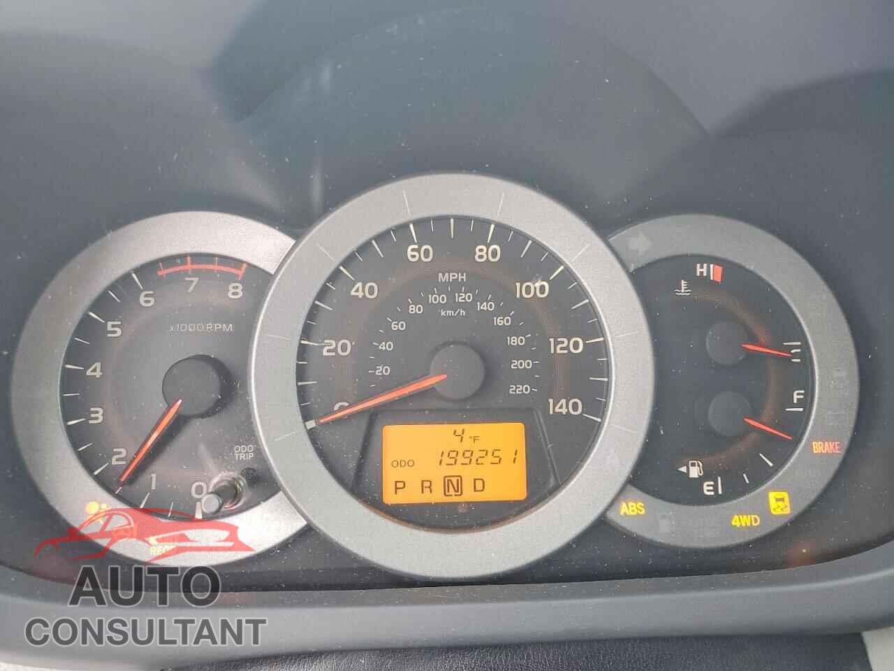 TOYOTA RAV4 2012 - 2T3DF4DVXCW204009