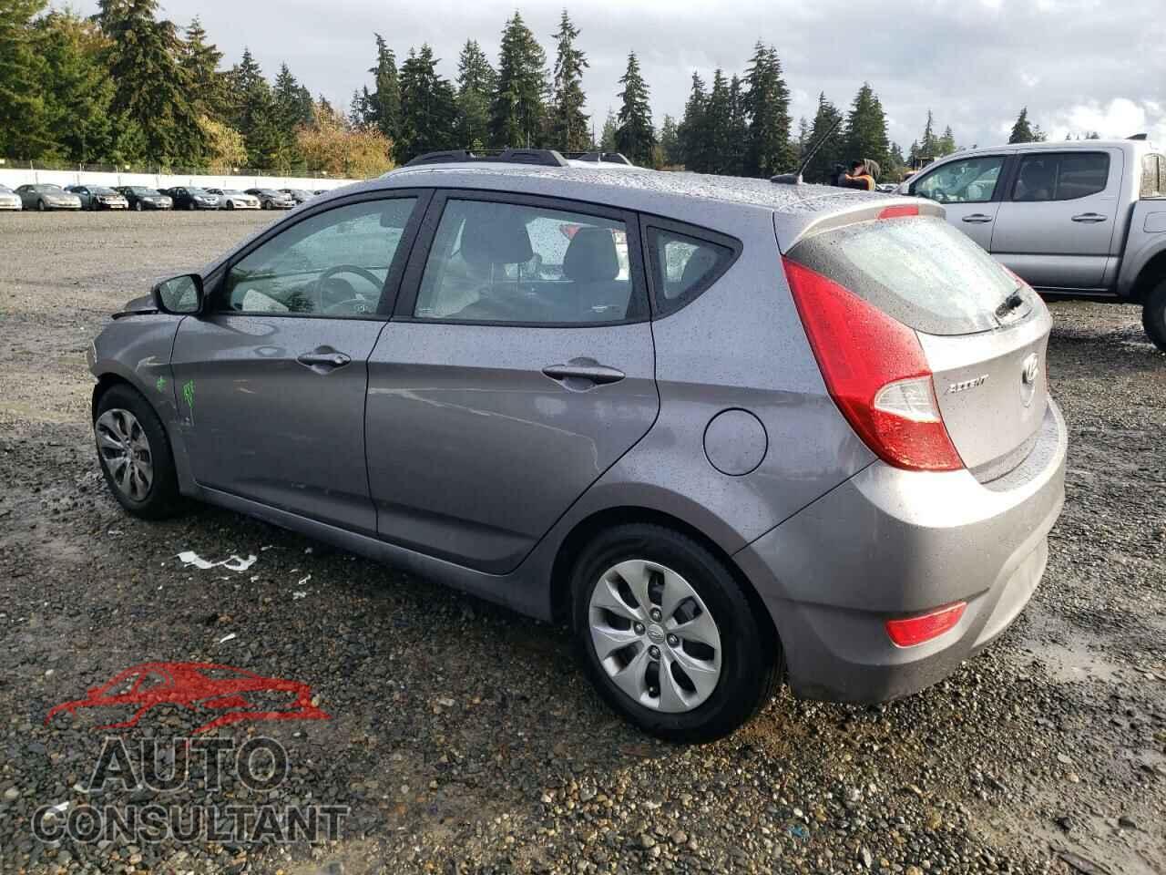HYUNDAI ACCENT 2017 - KMHCT5AE6HU327112