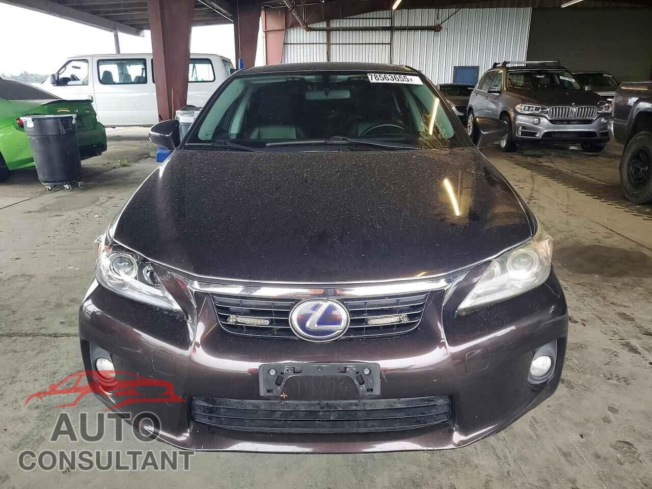 LEXUS CT 200H 2012 - JTHKD5BH1C2099108