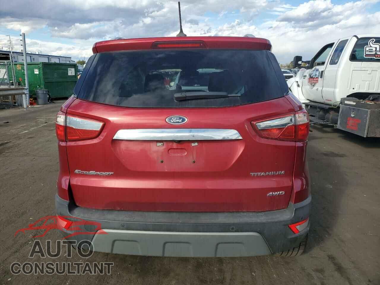 FORD ECOSPORT 2021 - MAJ6S3KL2MC406630