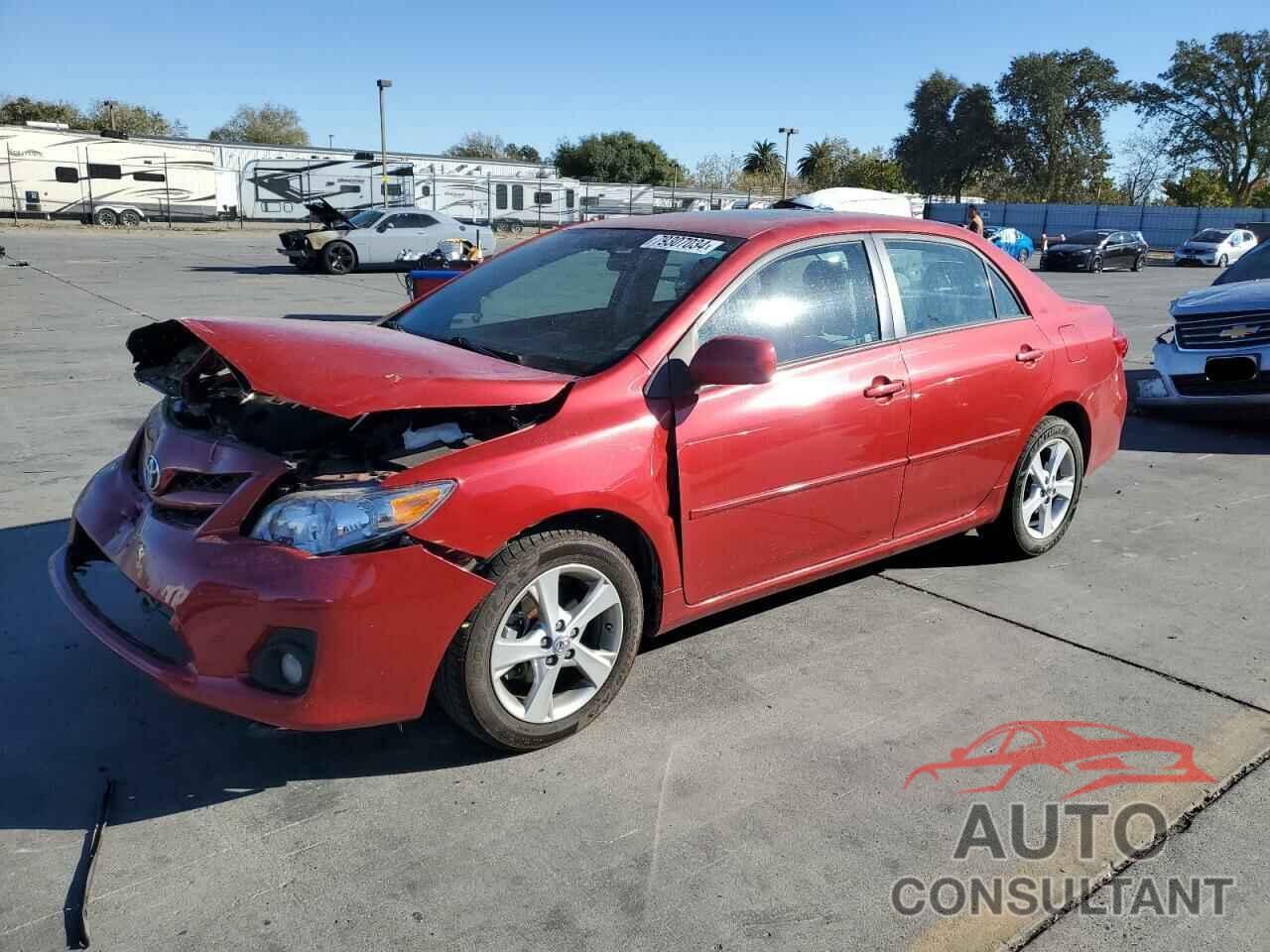 TOYOTA COROLLA 2012 - 2T1BU4EE9CC813095