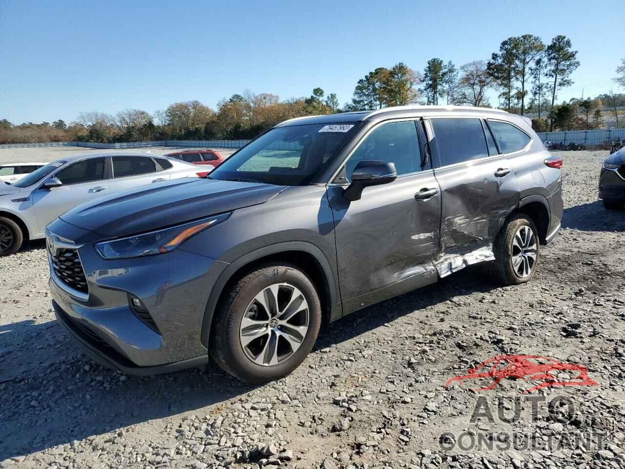 TOYOTA HIGHLANDER 2022 - 5TDGZRAH1NS116891
