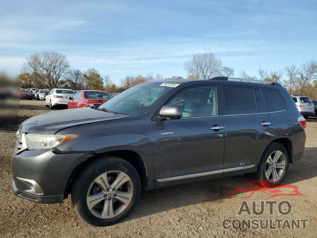 TOYOTA HIGHLANDER 2012 - 5TDDK3EH1CS109385