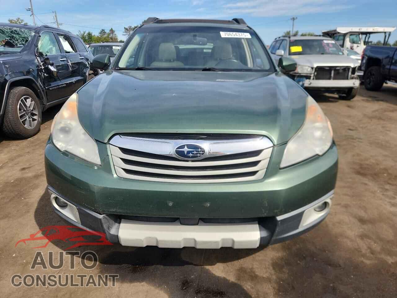 SUBARU OUTBACK 2012 - 4S4BRDLC4C2237185