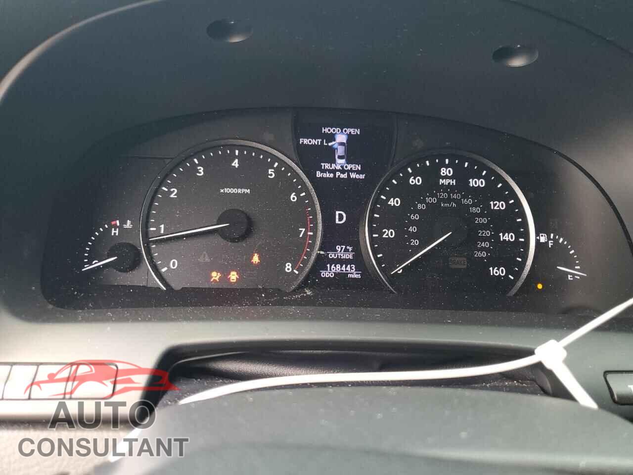 LEXUS LS460 2013 - JTHBL5EF8D5113969
