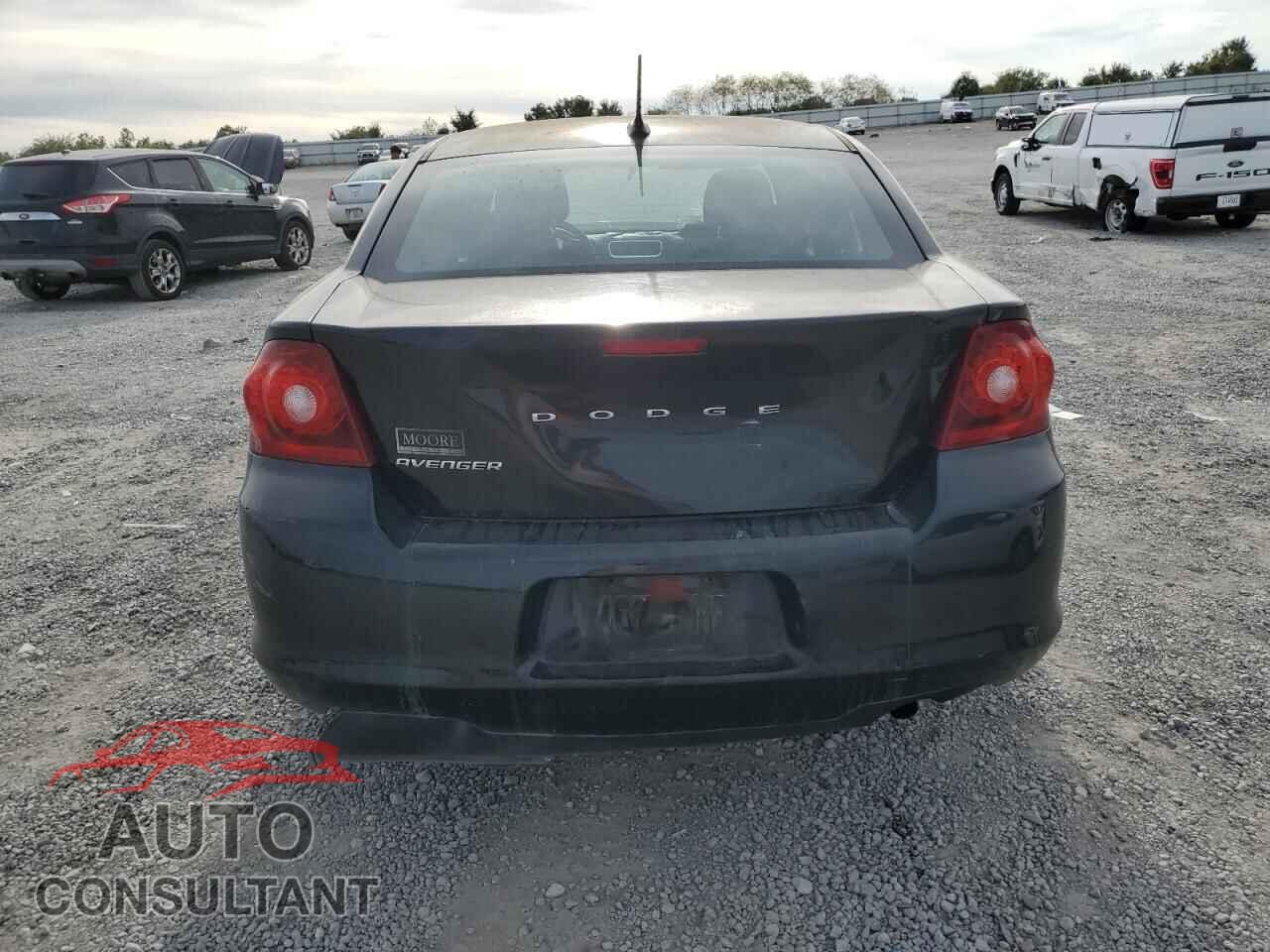DODGE AVENGER 2012 - 1C3CDZAB9CN132661