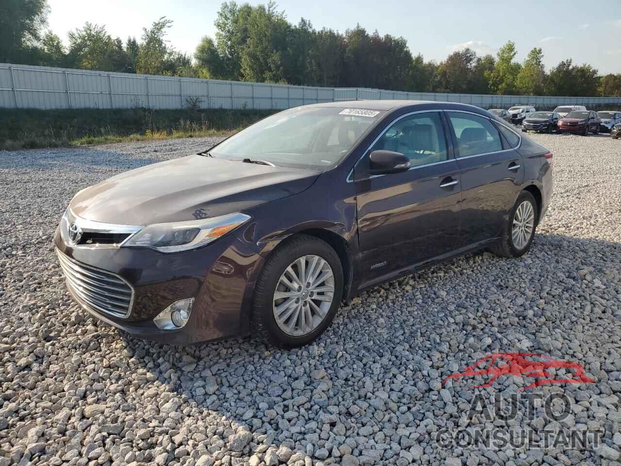TOYOTA AVALON 2013 - 4T1BD1EB8DU003364