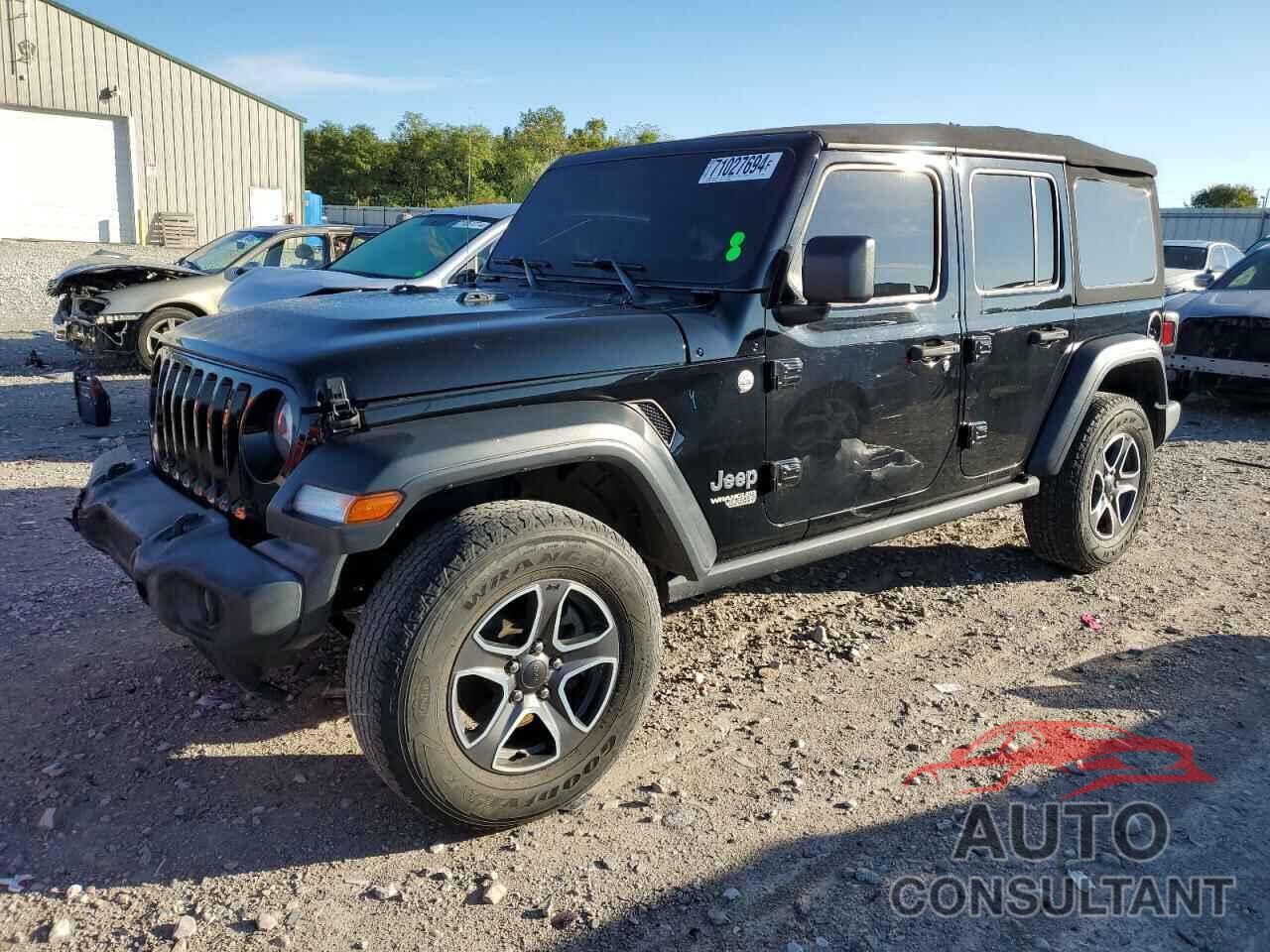 JEEP WRANGLER 2020 - 1C4HJXDN3LW218904