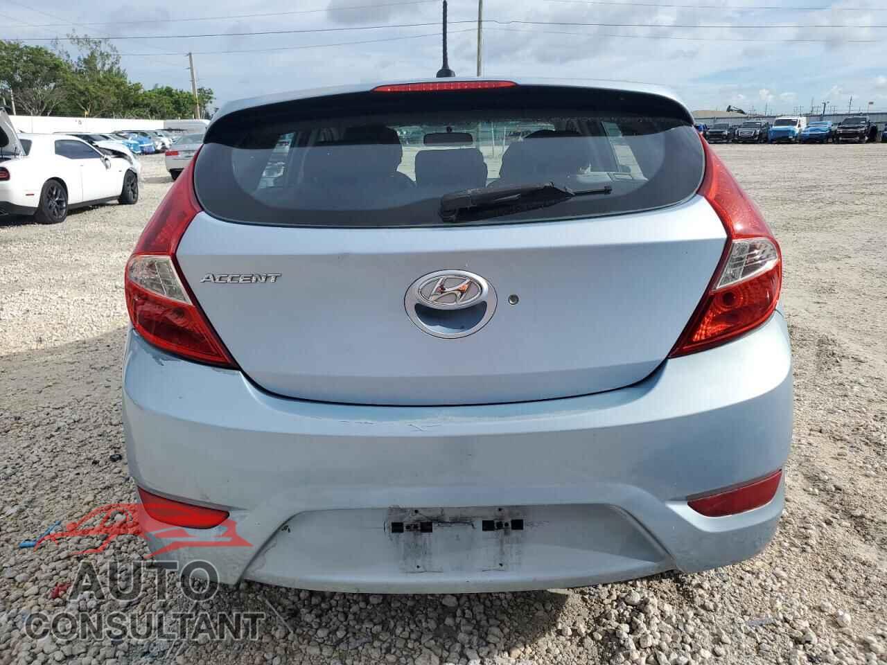 HYUNDAI ACCENT 2013 - KMHCU5AE9DU104960