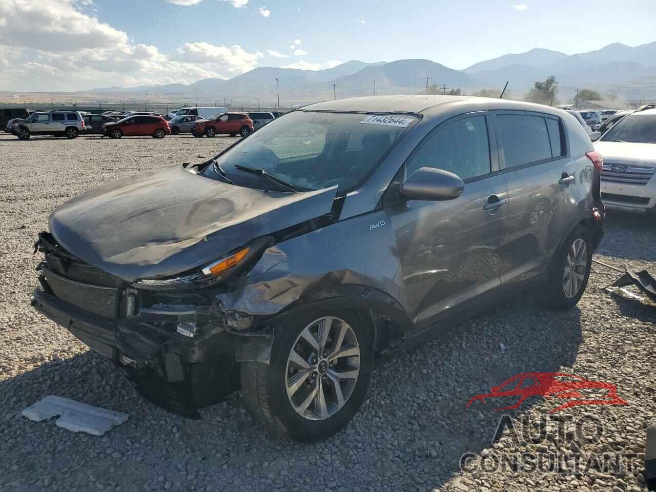 KIA SPORTAGE 2016 - KNDPBCAC4G7800904