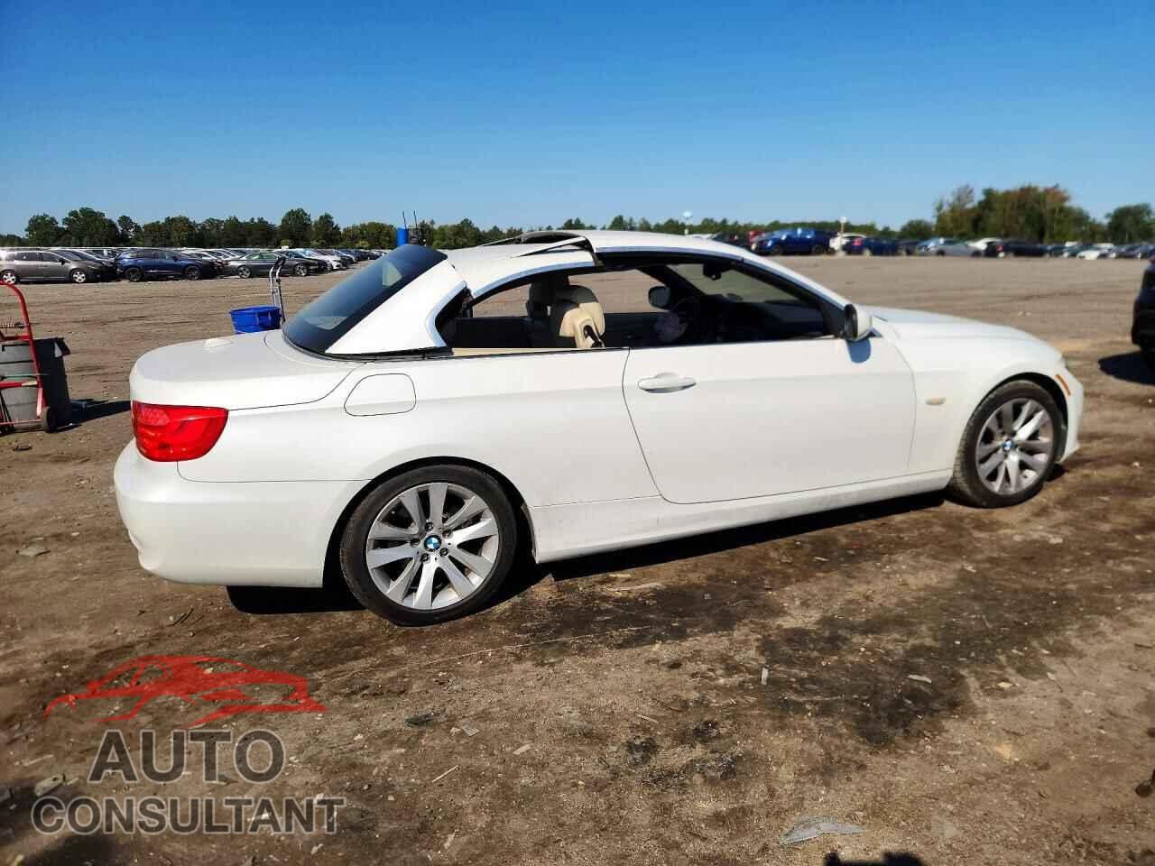 BMW 3 SERIES 2013 - WBADW7C5XDE730990