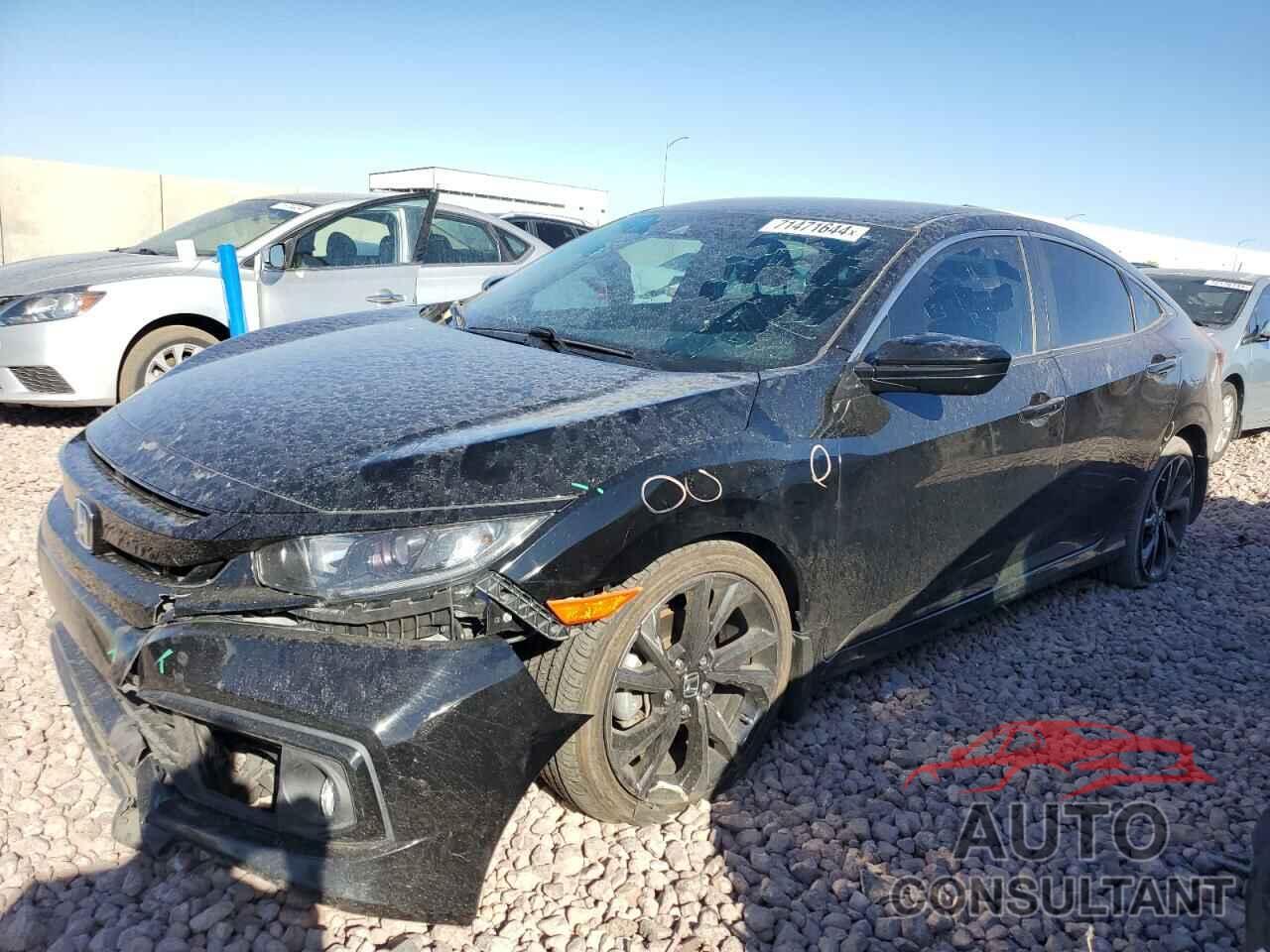 HONDA CIVIC 2021 - 2HGFC2F82MH509889