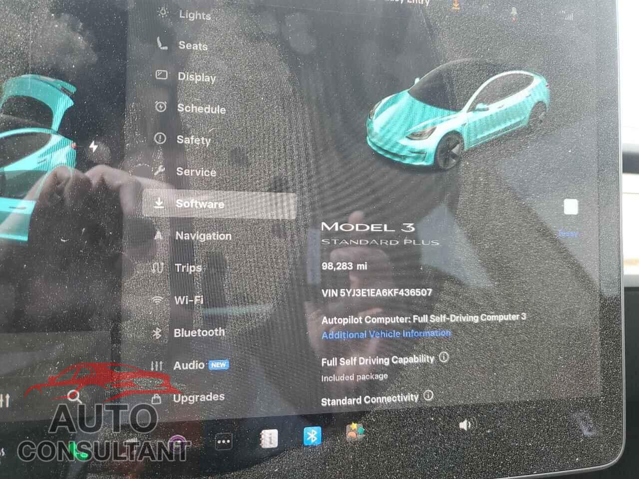 TESLA MODEL 3 2019 - 5YJ3E1EA6KF436507