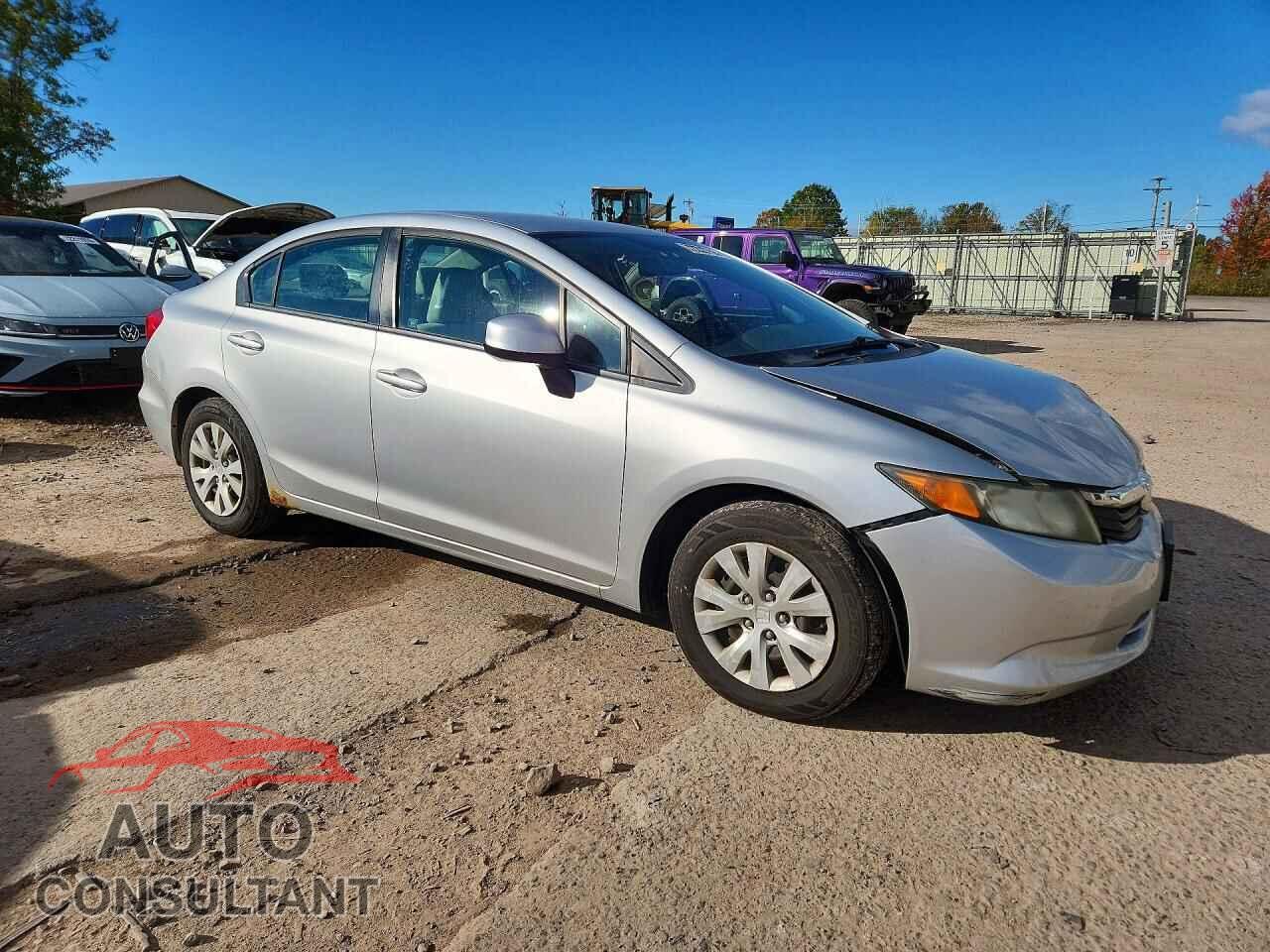 HONDA CIVIC 2012 - 2HGFB2F52CH593929