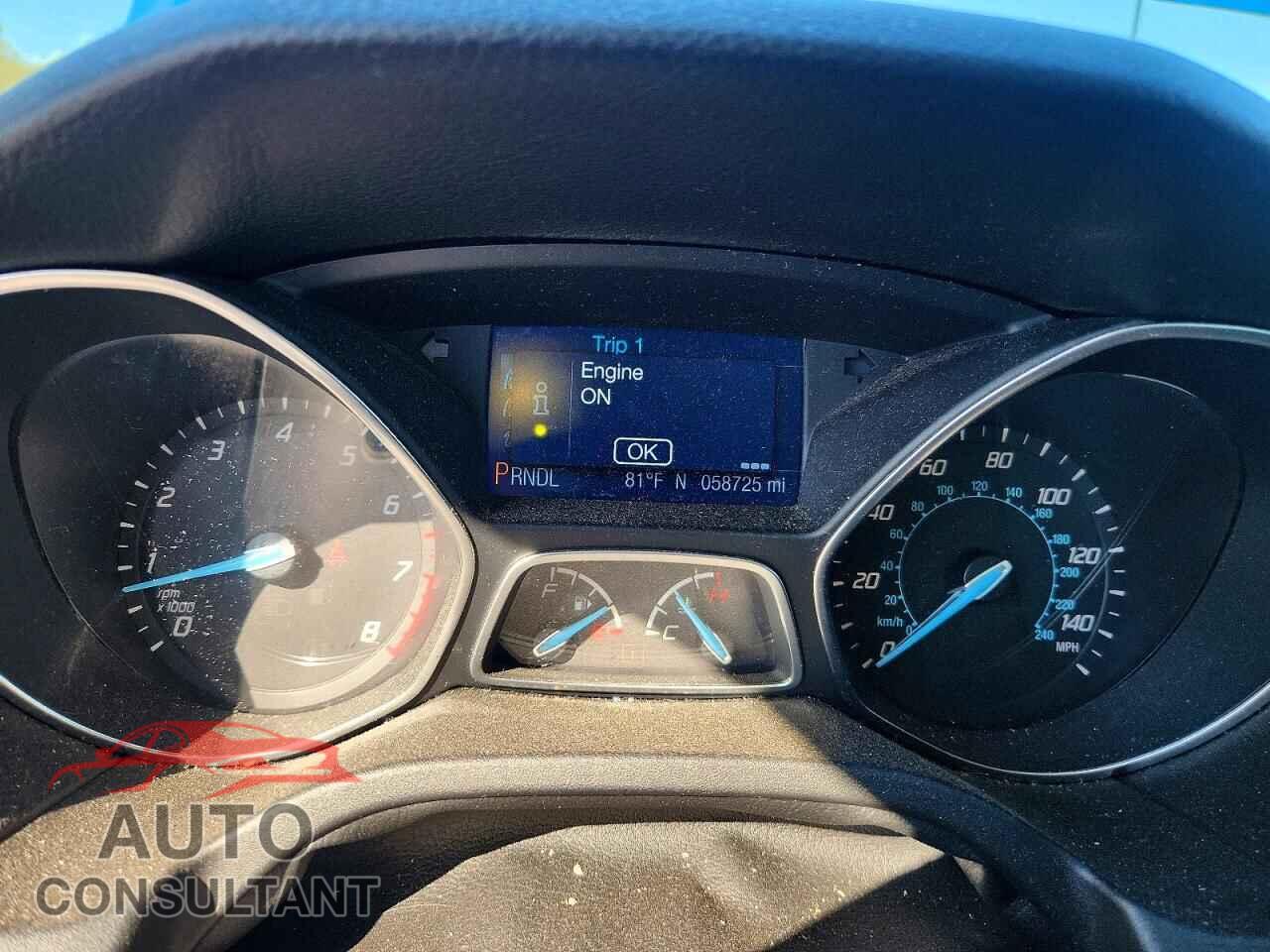 FORD FOCUS 2013 - 1FADP3F27DL295535