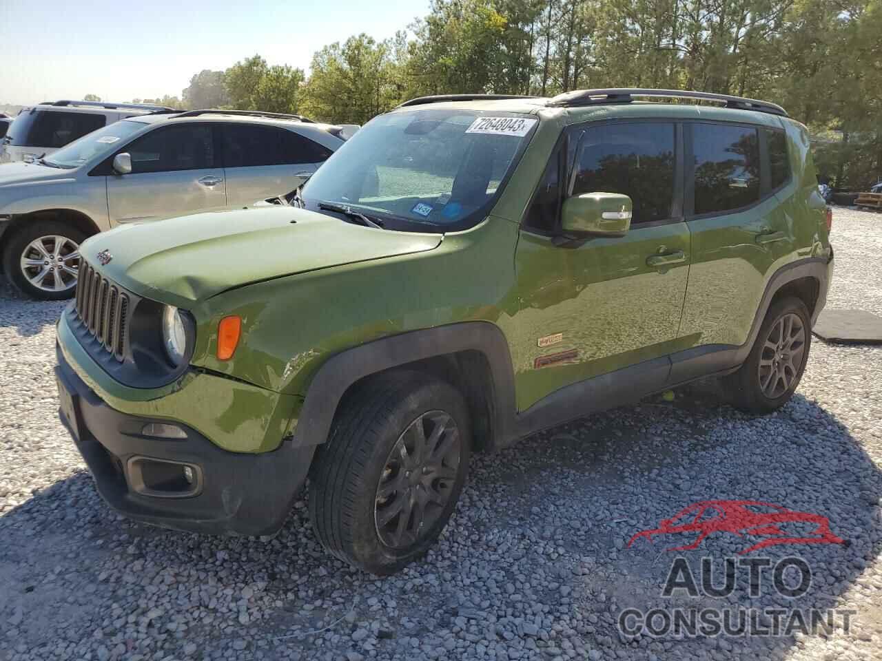 JEEP RENEGADE 2016 - ZACCJBBT6GPD81337