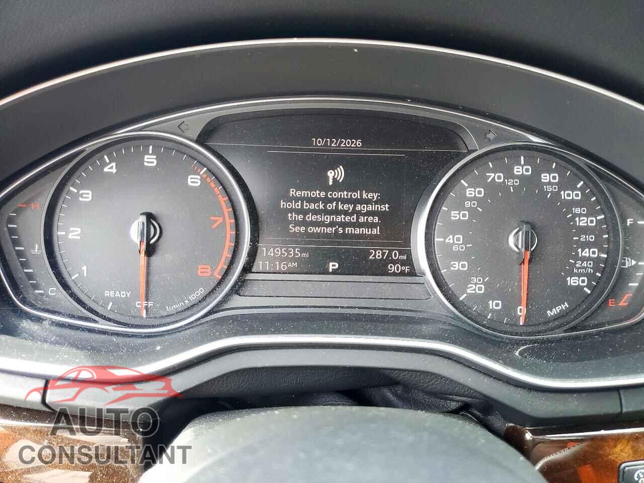 AUDI A4 2017 - WAUANAF48HN004427