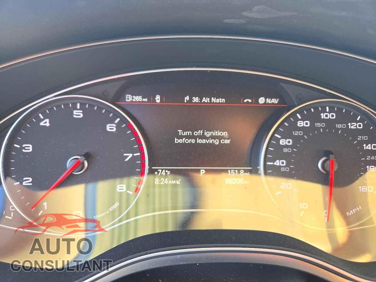 AUDI A6 2013 - WAUDFAFC4DN121403