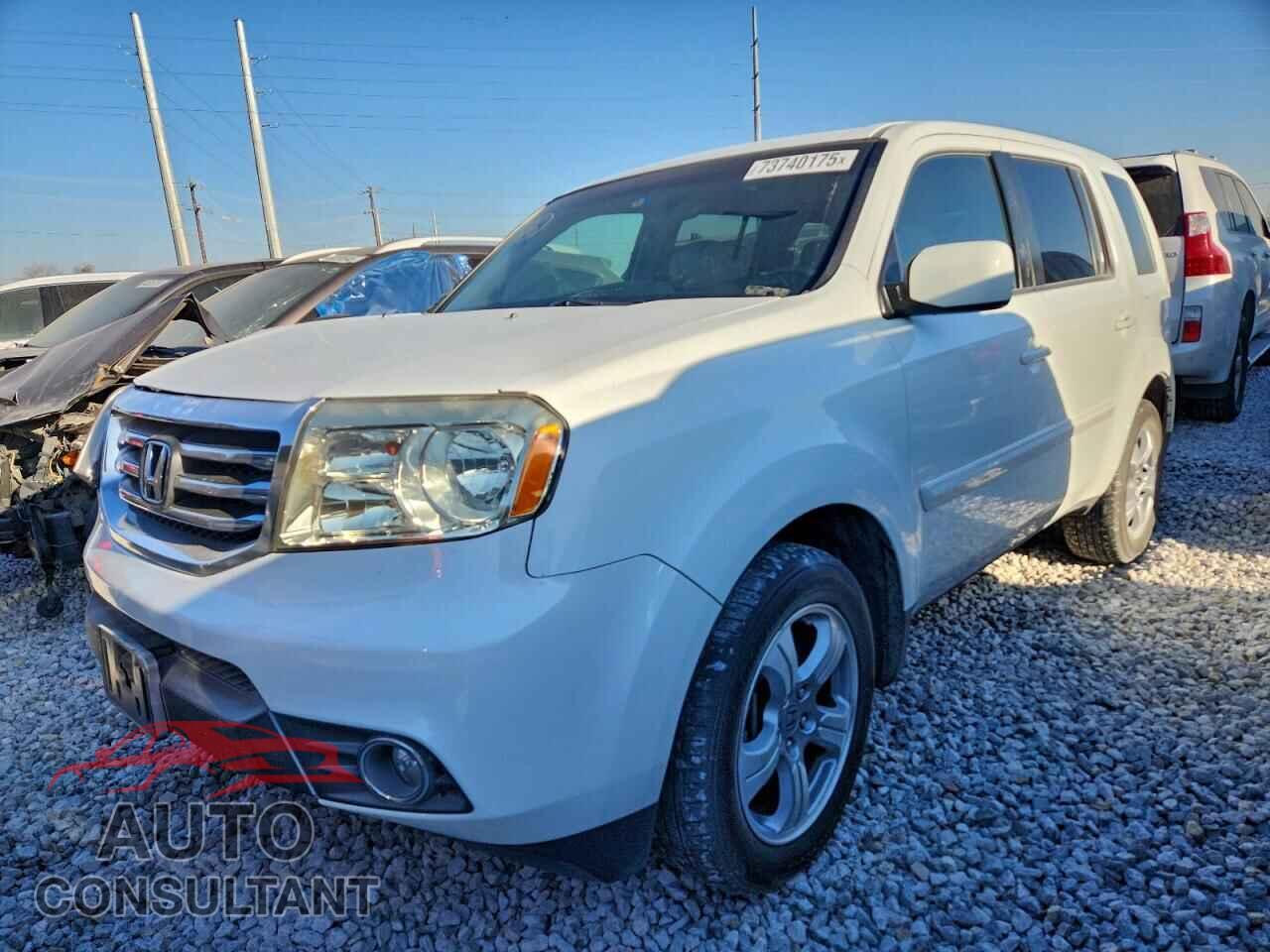 HONDA PILOT 2013 - 5FNYF3H5XDB041679