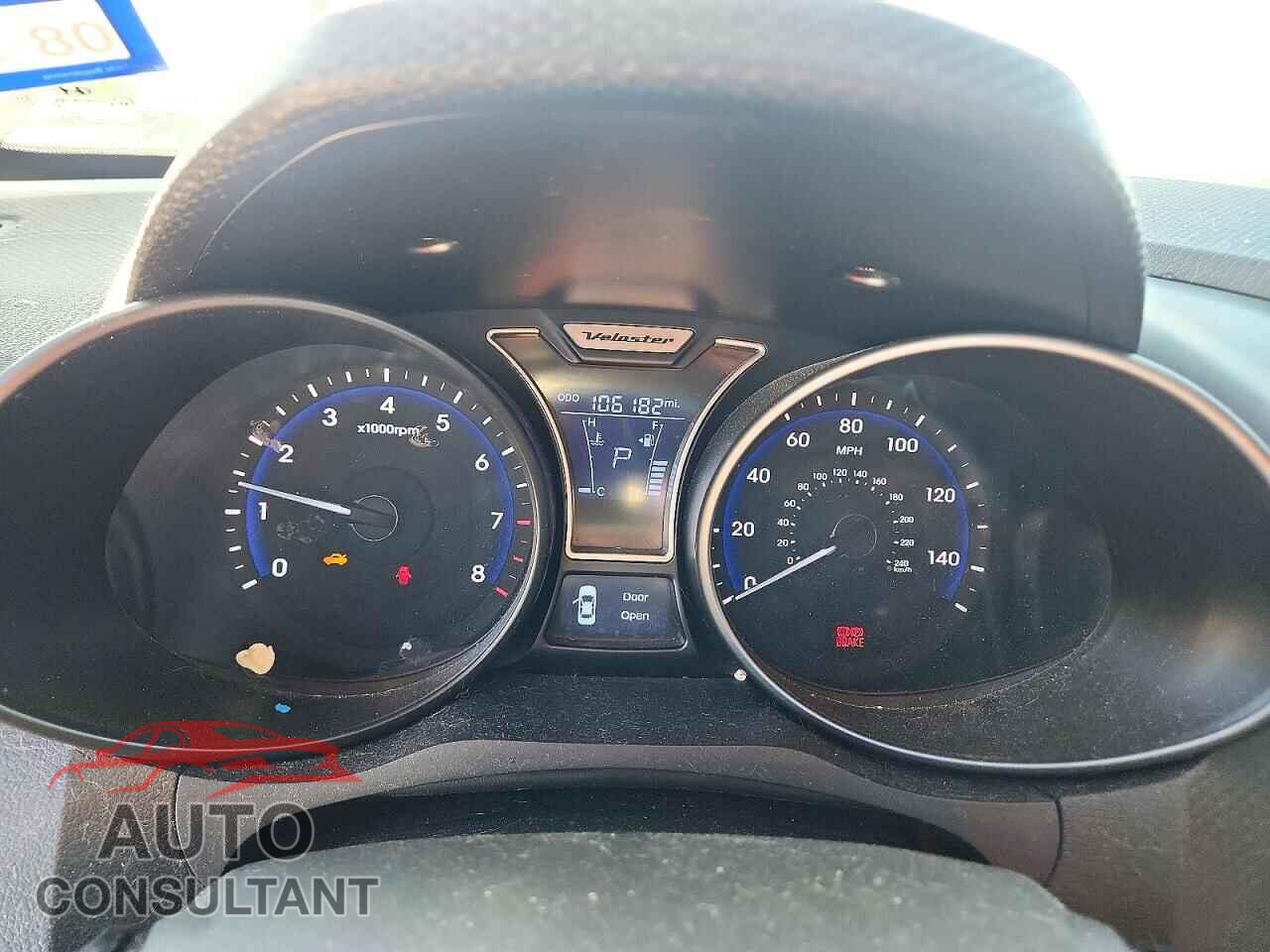 HYUNDAI VELOSTER 2014 - KMHTC6AE2EU210158
