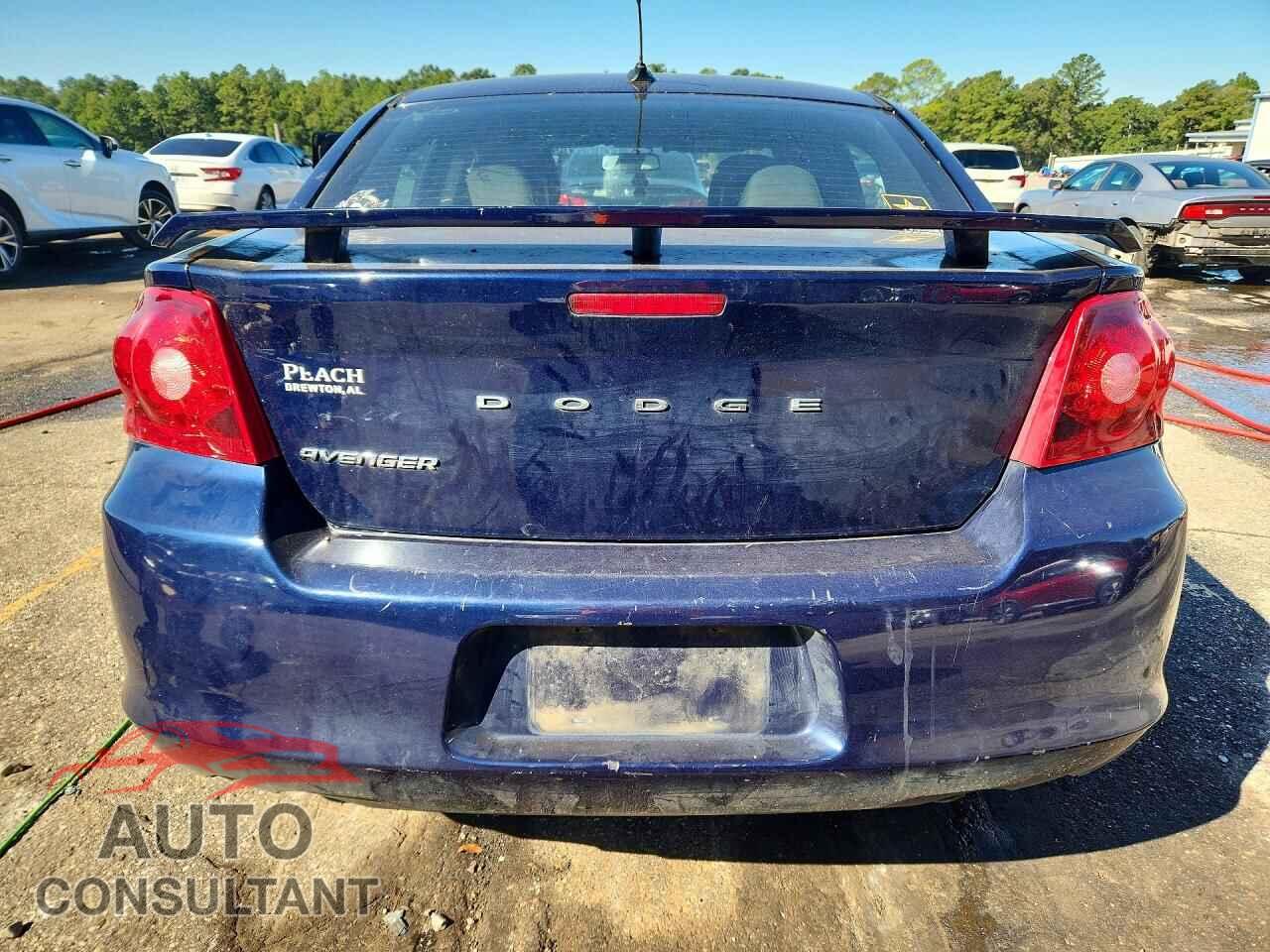 DODGE AVENGER 2013 - 1C3CDZAG1DN587033