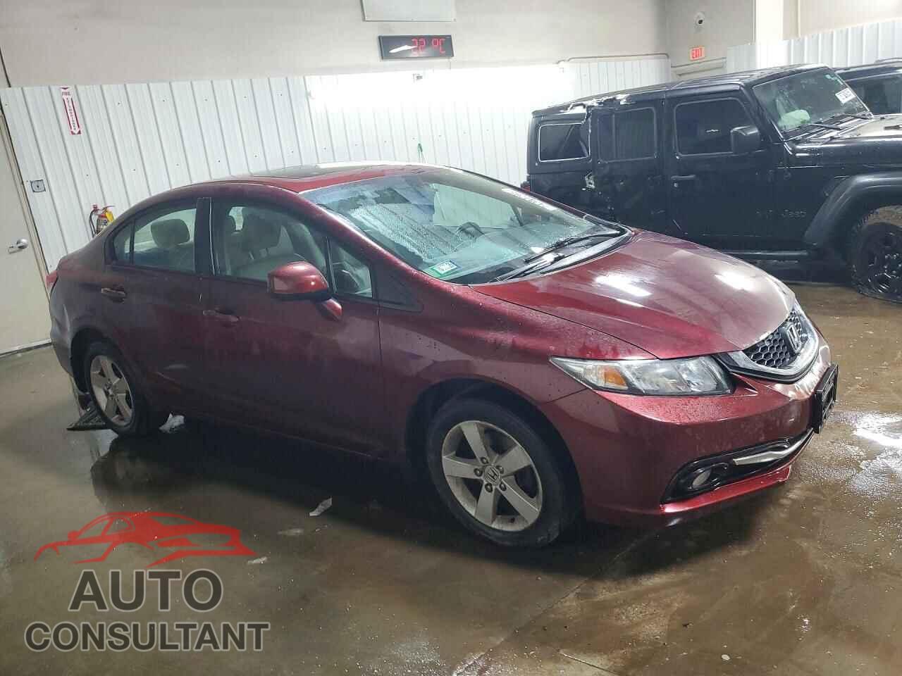 HONDA CIVIC 2013 - 19XFB2F96DE076244