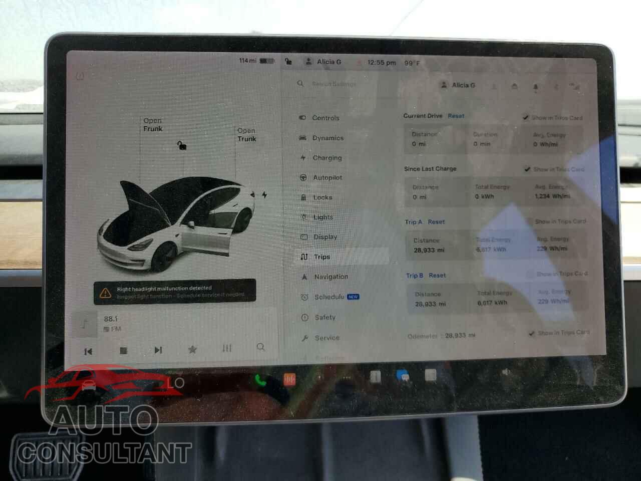 TESLA MODEL 3 2021 - 5YJ3E1EA5MF913334