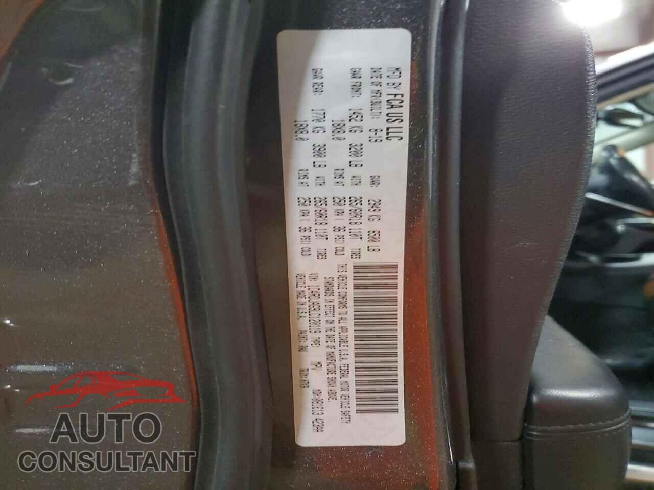 DODGE DURANGO 2020 - 1C4RDJAG9LC120119