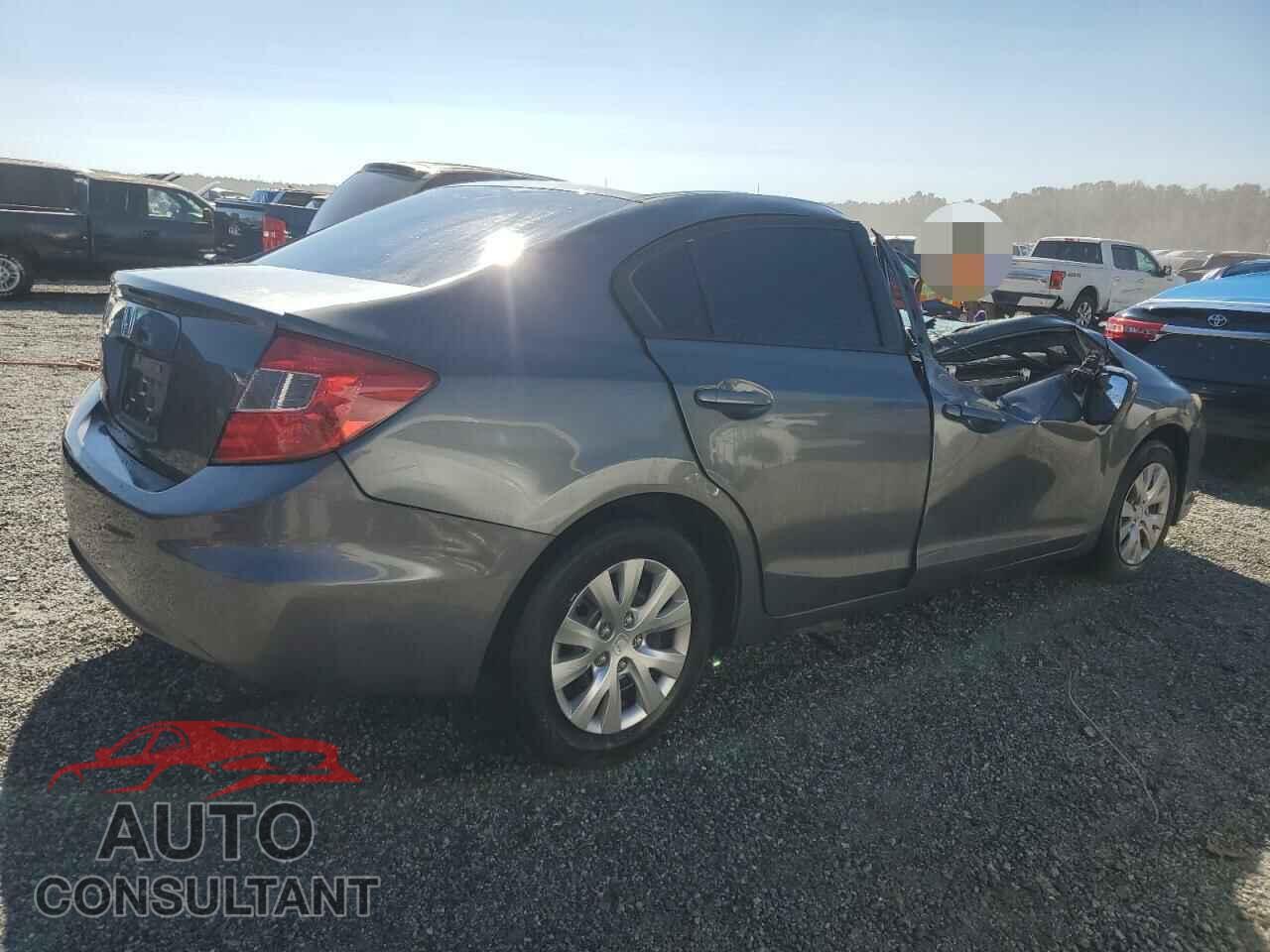 HONDA CIVIC 2012 - 19XFB2F55CE383495