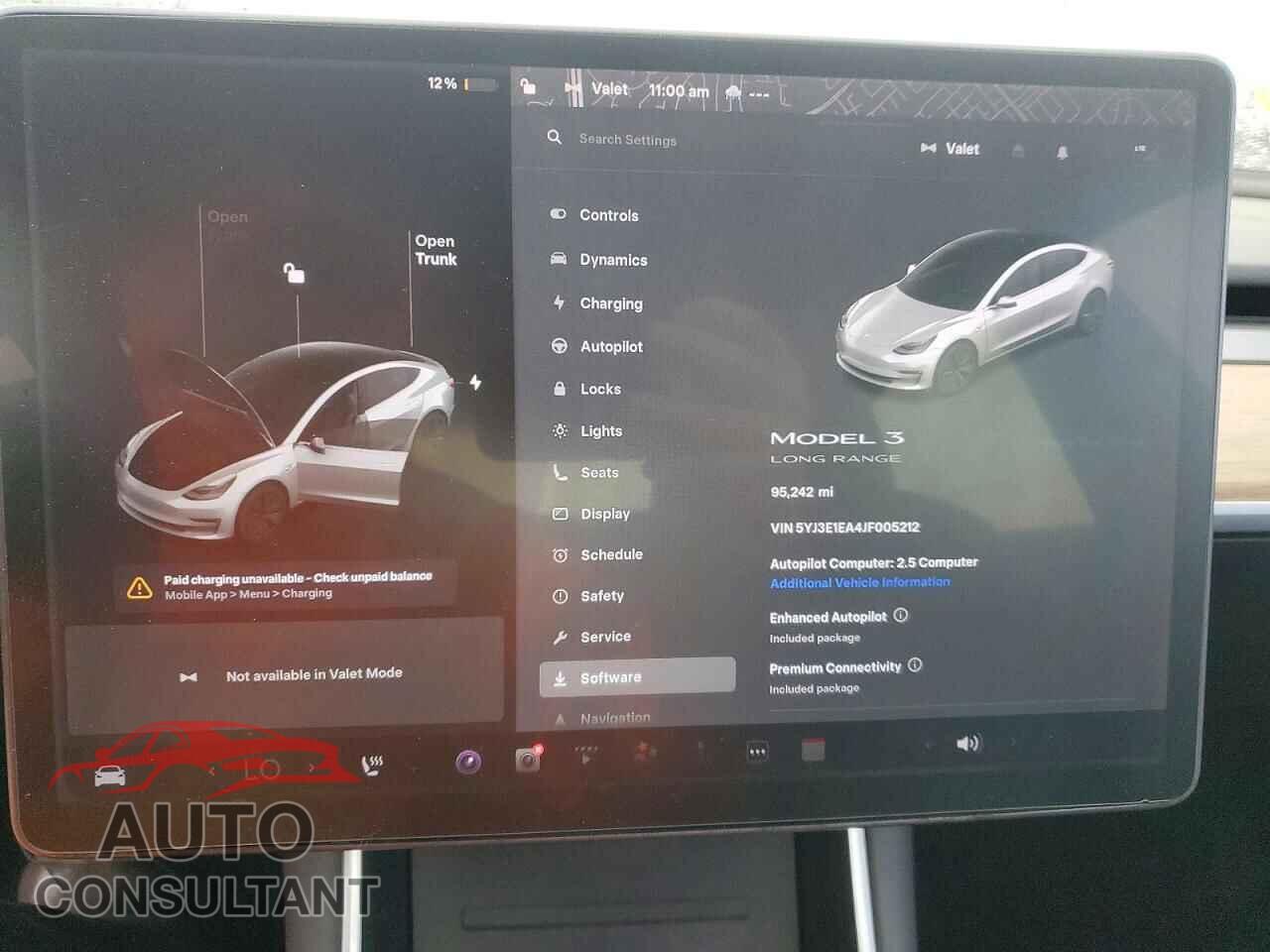 TESLA MODEL 3 2018 - 5YJ3E1EA4JF005212