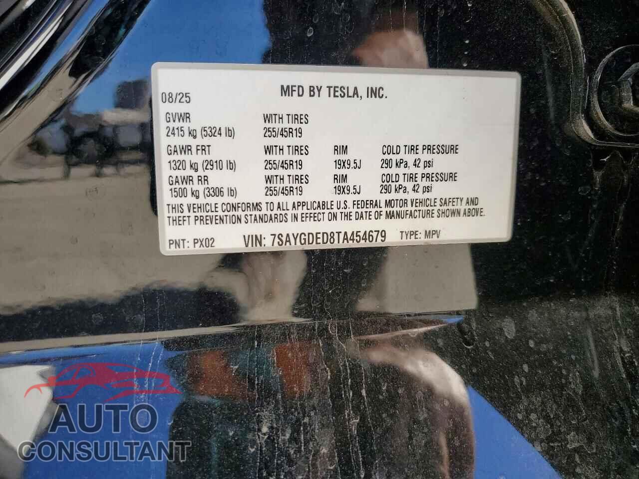 TESLA MODEL Y 2026 - 7SAYGDED8TA454679