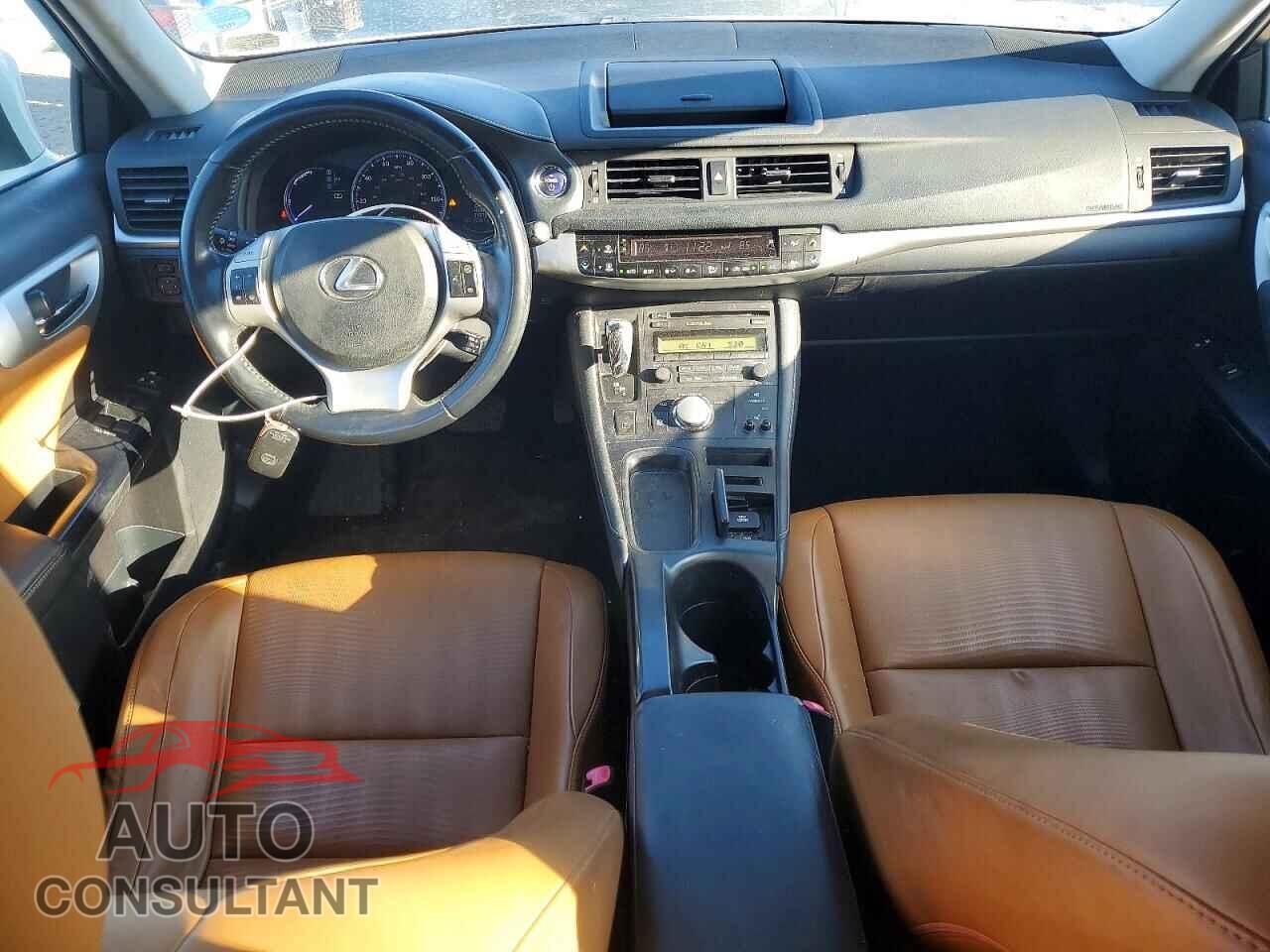 LEXUS CT 200 2012 - JTHKD5BH7C2090154
