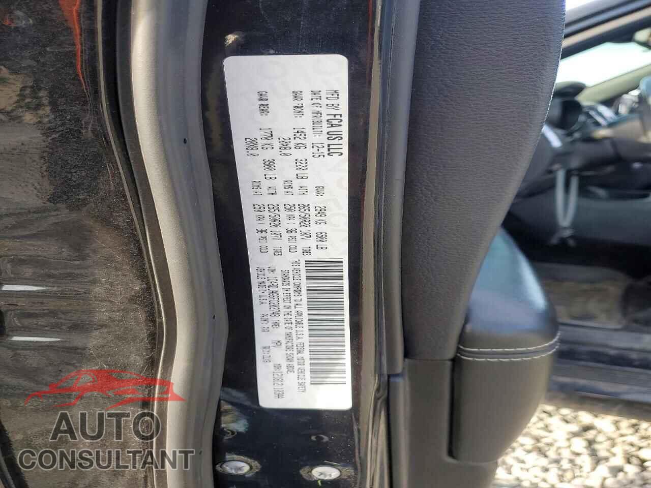 DODGE DURANGO 2015 - 1C4RDJAG6FC202748