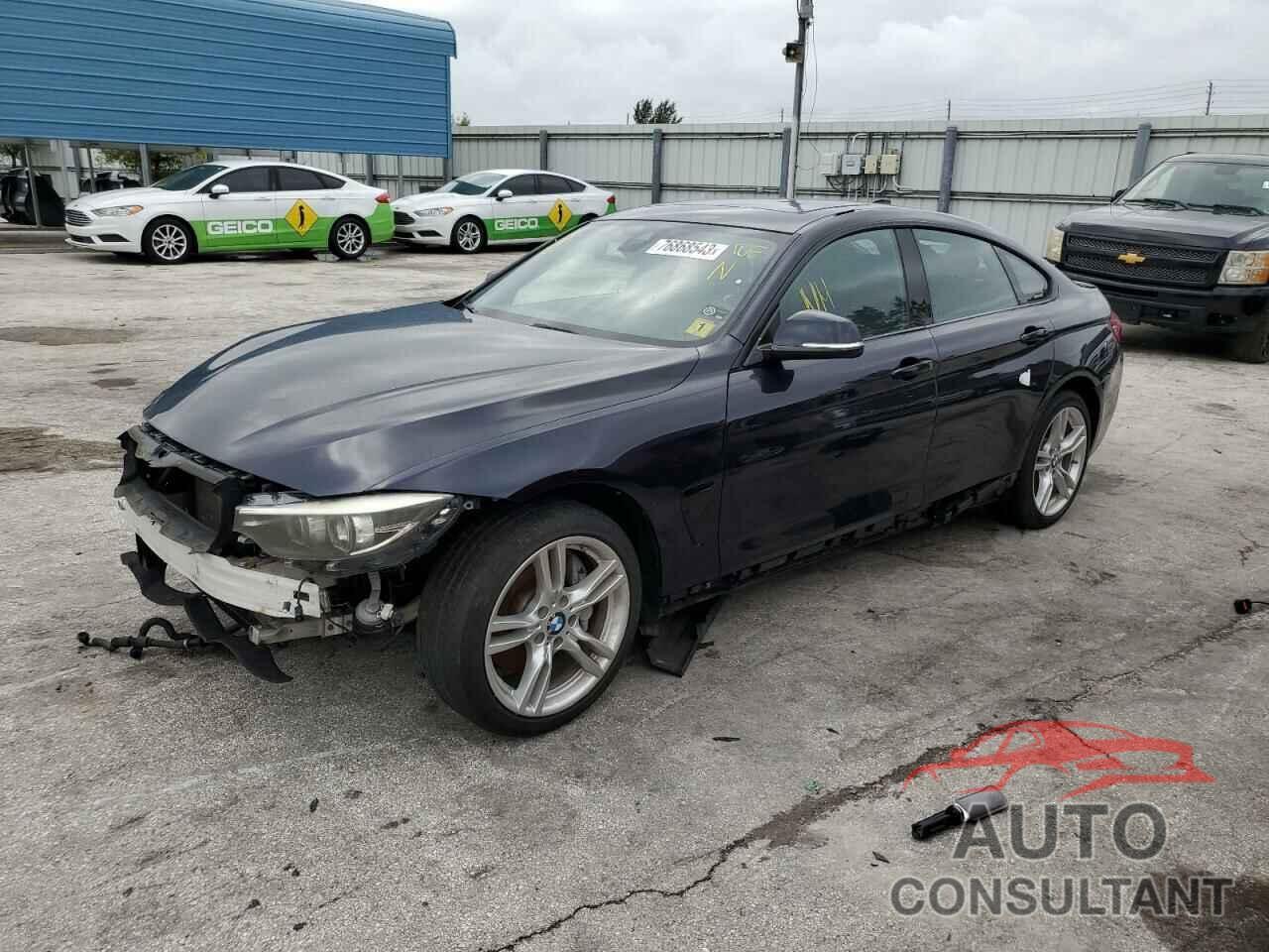 BMW 4 SERIES 2018 - WBA4J7C58JBH14821