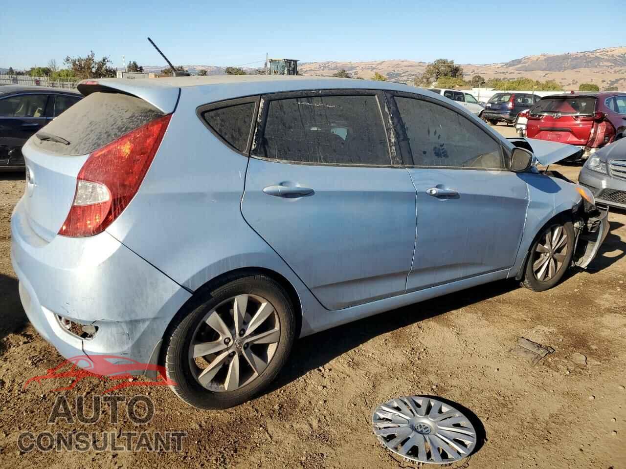 HYUNDAI ACCENT 2014 - KMHCU5AE2EU186791