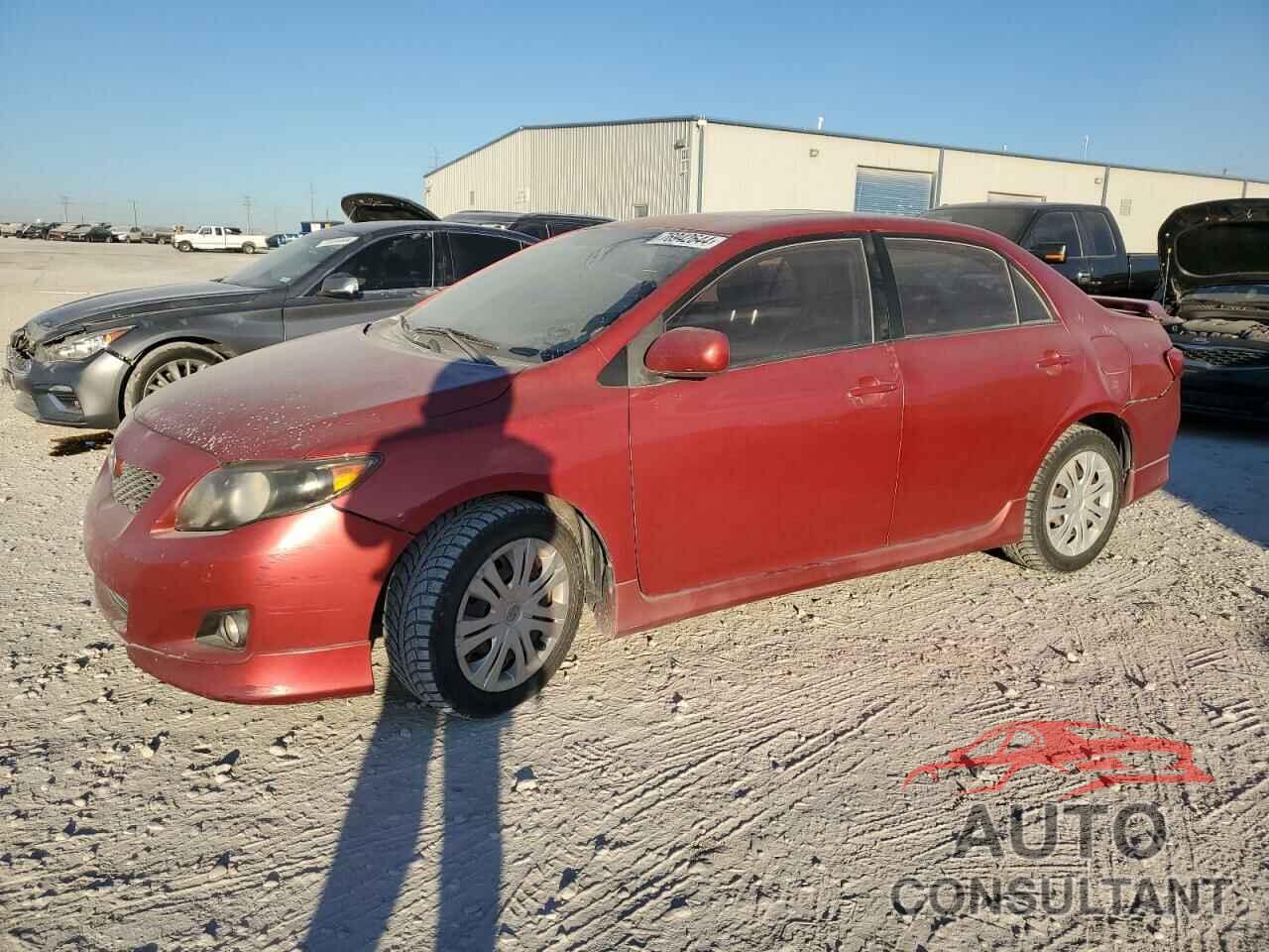 TOYOTA COROLLA 2009 - 1NXBU40E39Z075082
