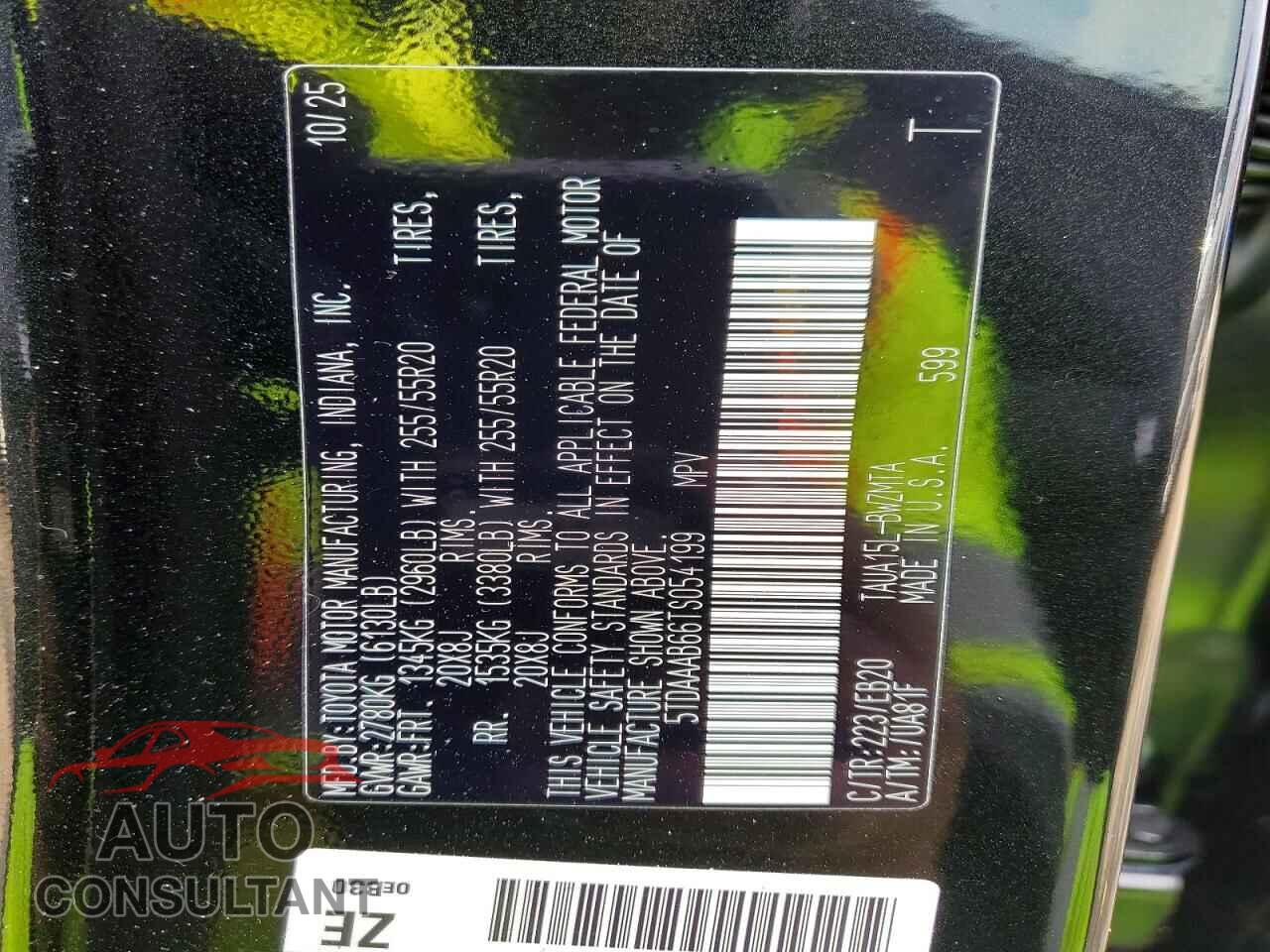 LEXUS UNKNOWN 2026 - 5TDAAAB66TS054199