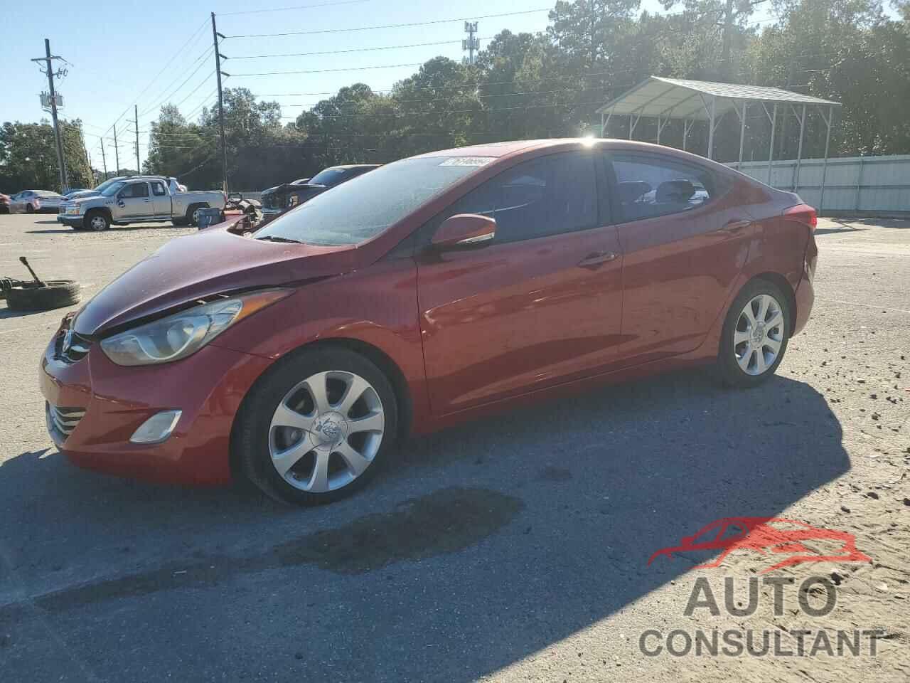 HYUNDAI ELANTRA 2013 - KMHDH4AE1DU777499