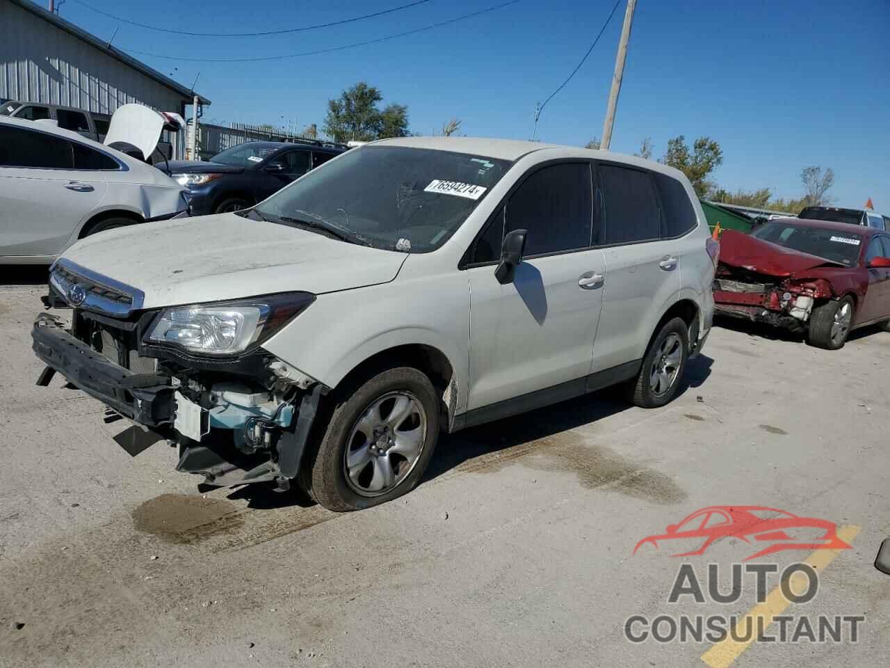 SUBARU FORESTER 2018 - JF2SJAAC4JH412575
