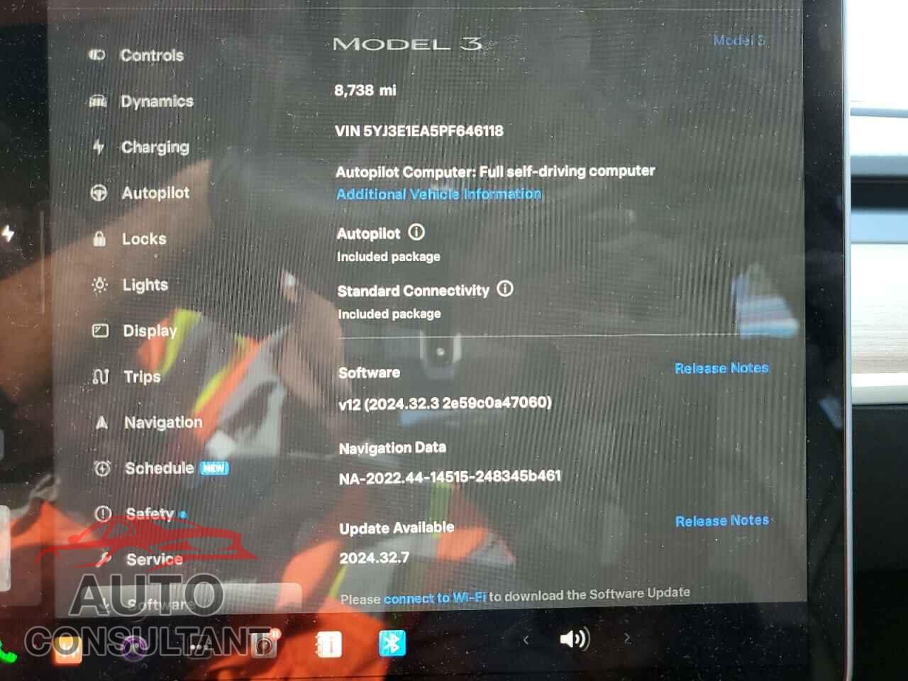 TESLA MODEL 3 2023 - 5YJ3E1EA5PF646118