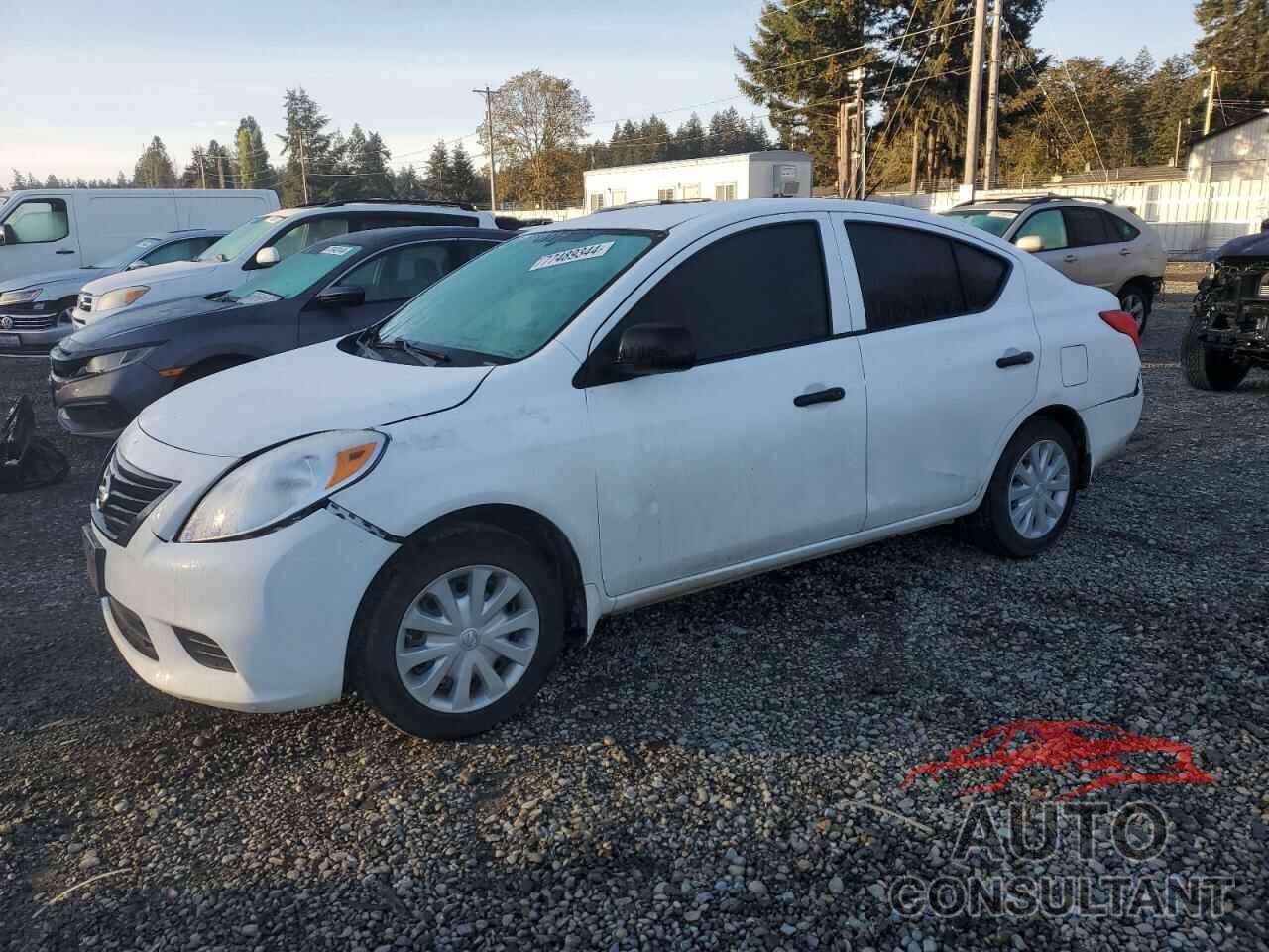 NISSAN VERSA 2012 - 3N1CN7AP4CL944428