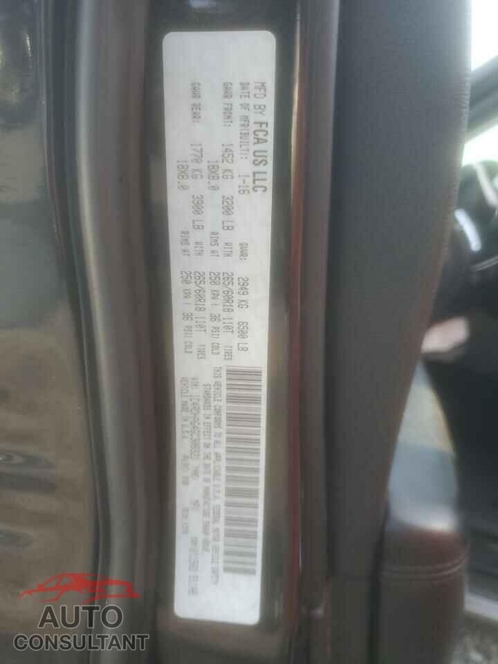 DODGE DURANGO 2016 - 1C4RDHAG4GC308321