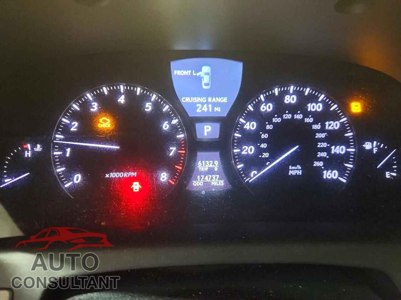 LEXUS LS460 2011 - JTHCL5EF6B5009840