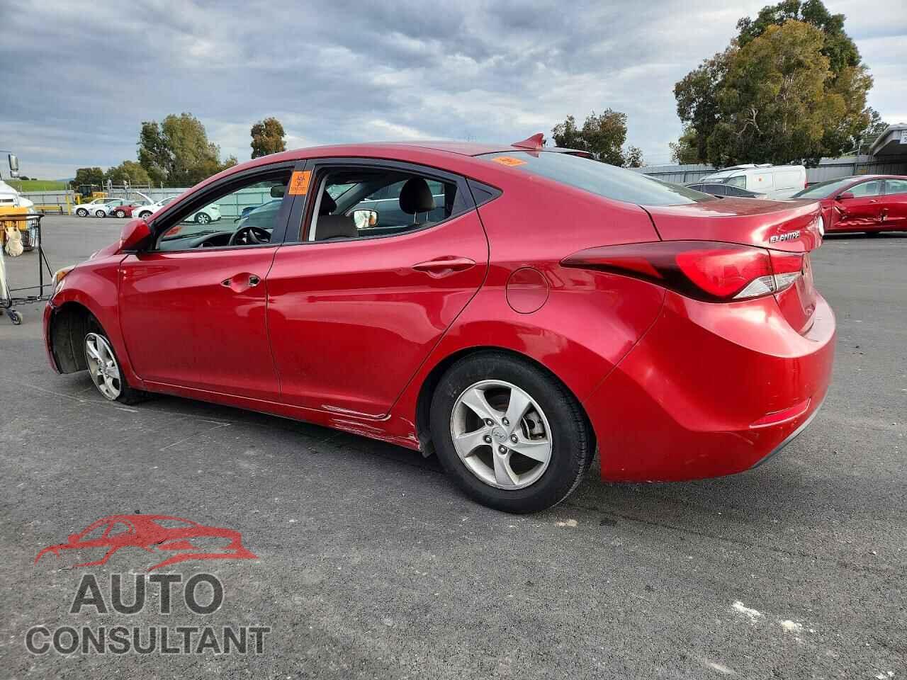 HYUNDAI ELANTRA 2014 - KMHDH4AE7EU200686