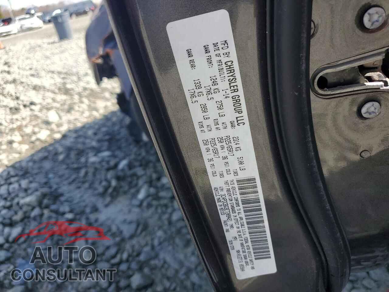 DODGE JOURNEY 2014 - 3C4PDCBG3ET209421