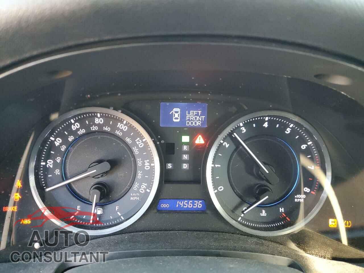 LEXUS IS 2012 - JTHCF5C29C5057972