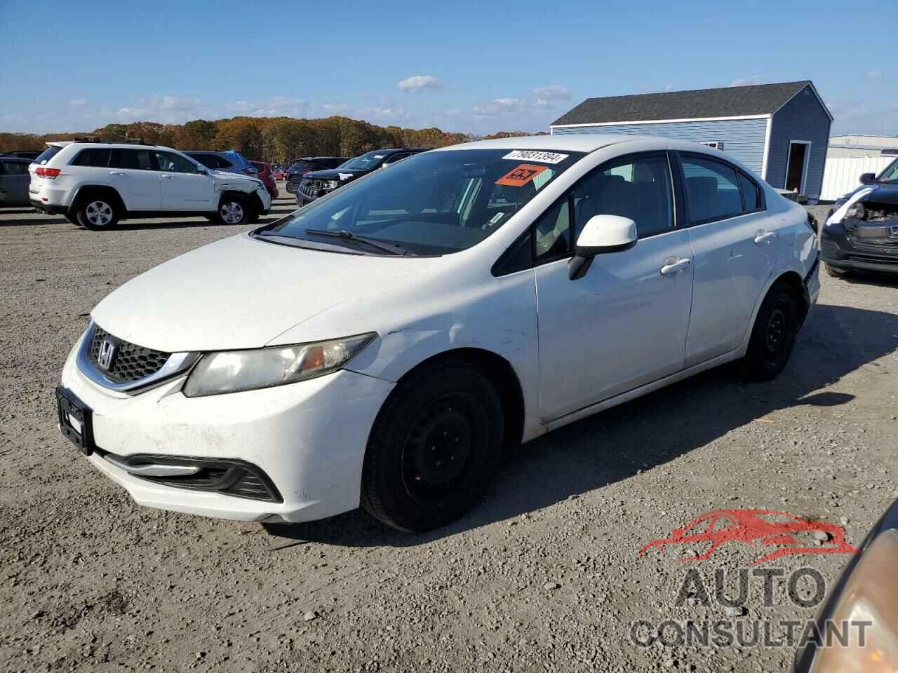 HONDA CIVIC 2013 - 2HGFB2F5XDH546696